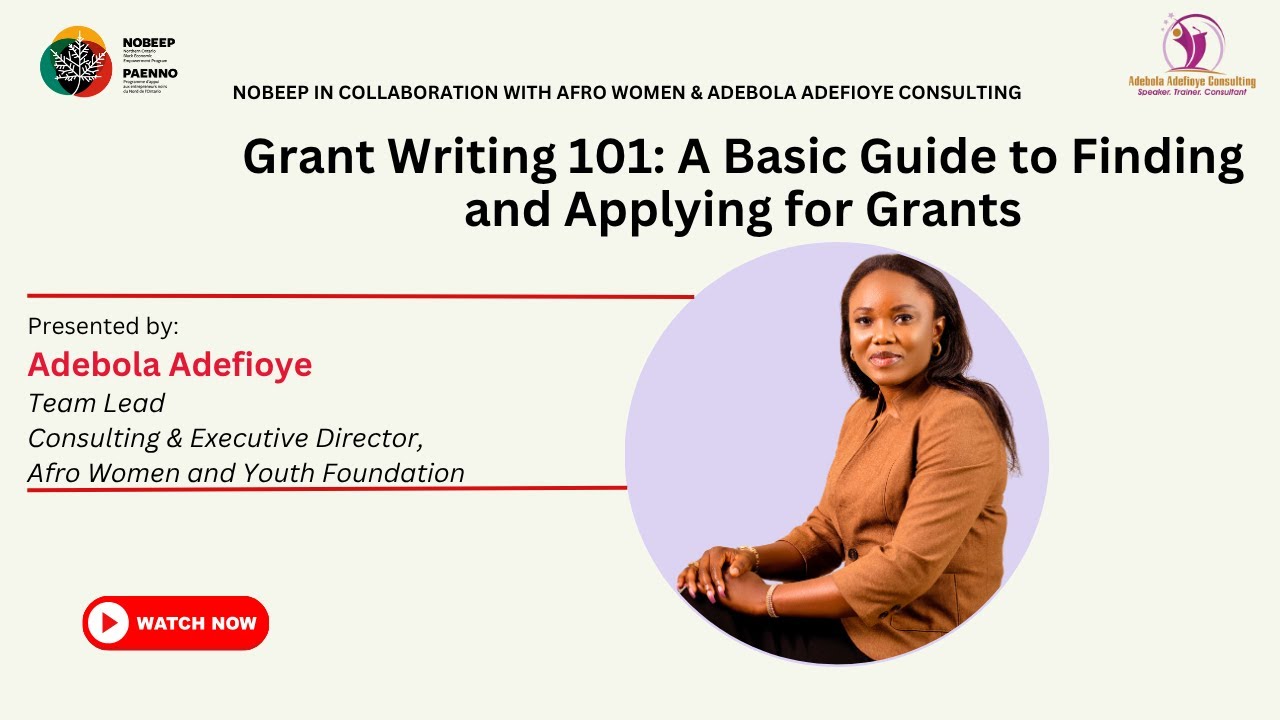 Grant writing 101: A Basic guide to finding and applying for Grant