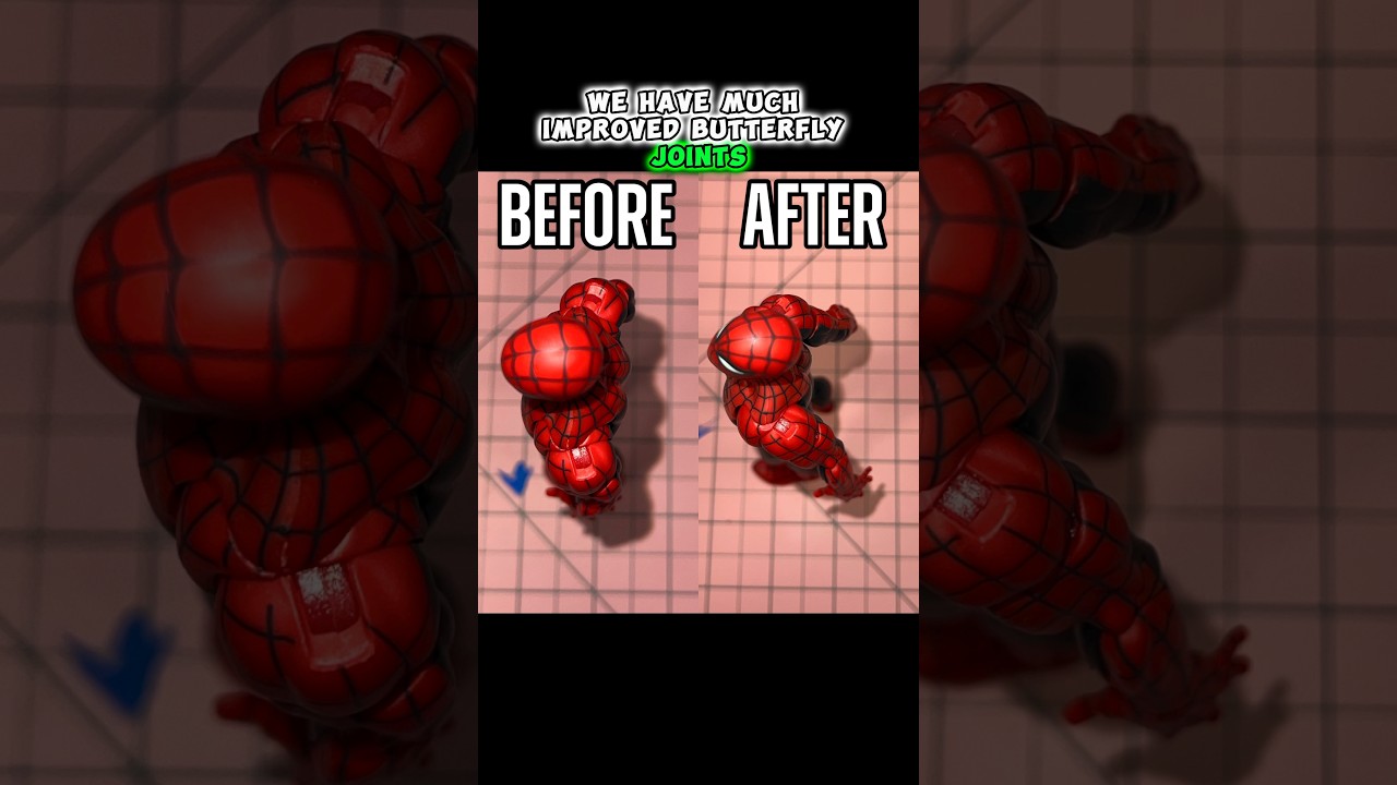Making The Best Spider-Man Figure Ever! #figures #spiderman #customactionfigure #marvellegends