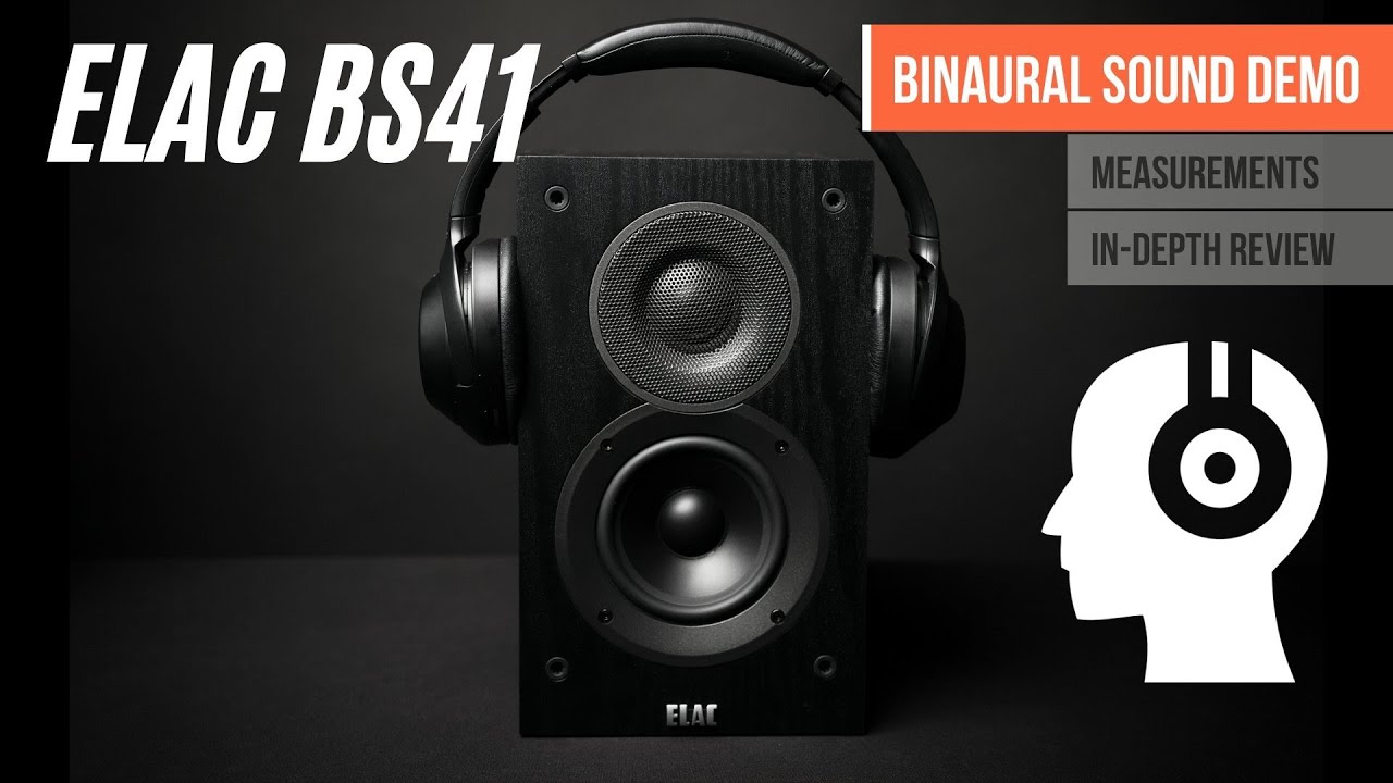 Binaural Sound Demo | ELAC BS41 vs Pioneer BS22LR