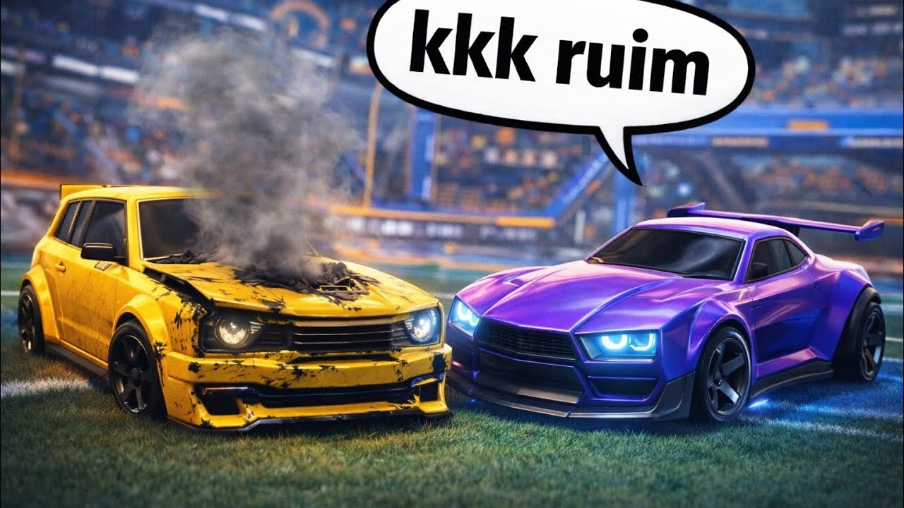JOGANDO RANQUEADA IGUAL UM BOT 🤡 | Rocket League