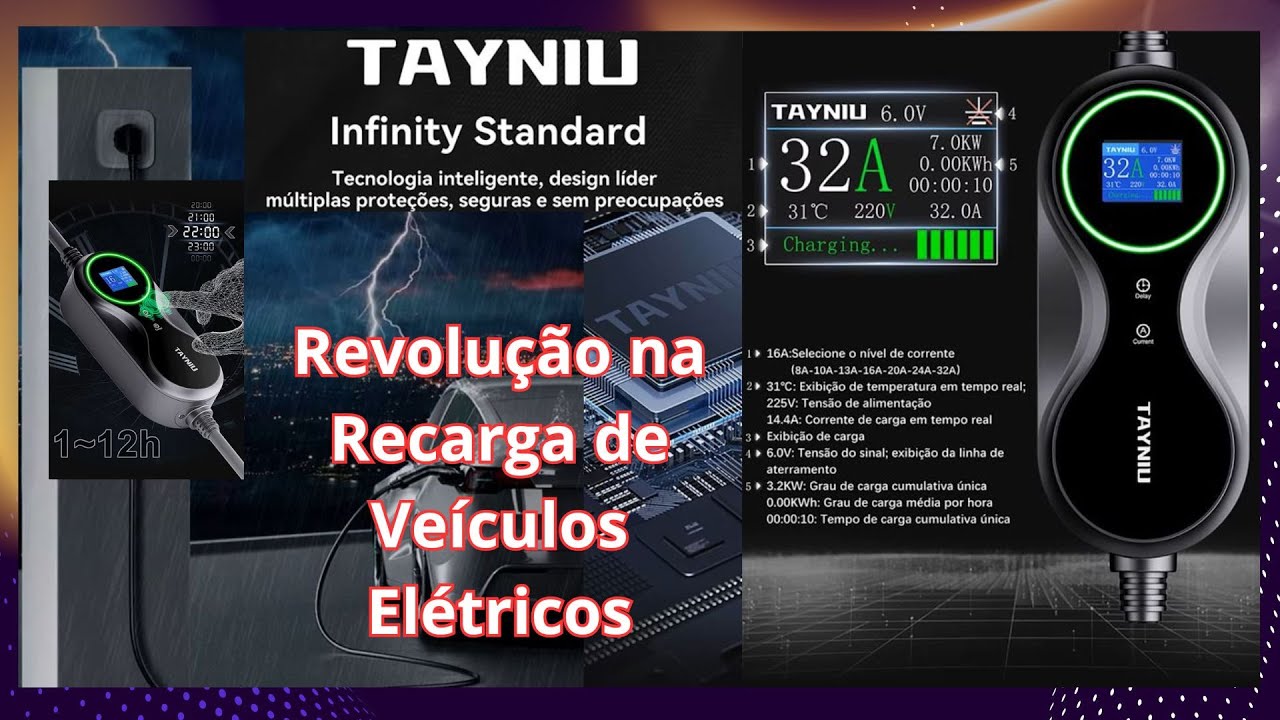 Carregue Seu Elétrico Onde Quiser: Tayniu Infinity é a Solução - EP543