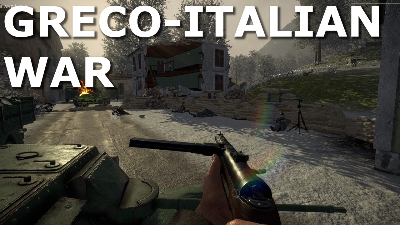 The Battle of the Pindus Mountains, Greece 1940 | Clearing Out the Remnants | Easy Red 2 Mod