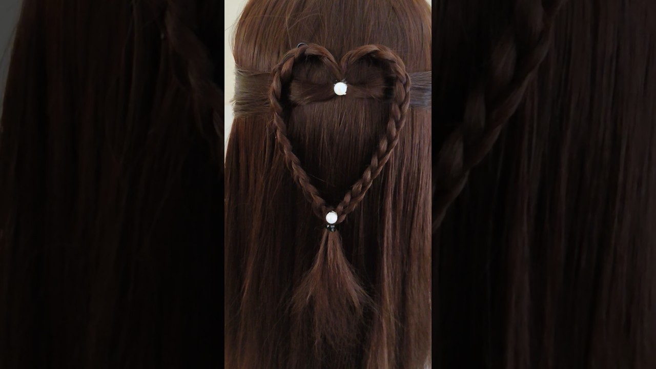 simple💓cute🦋 hairstyle💞