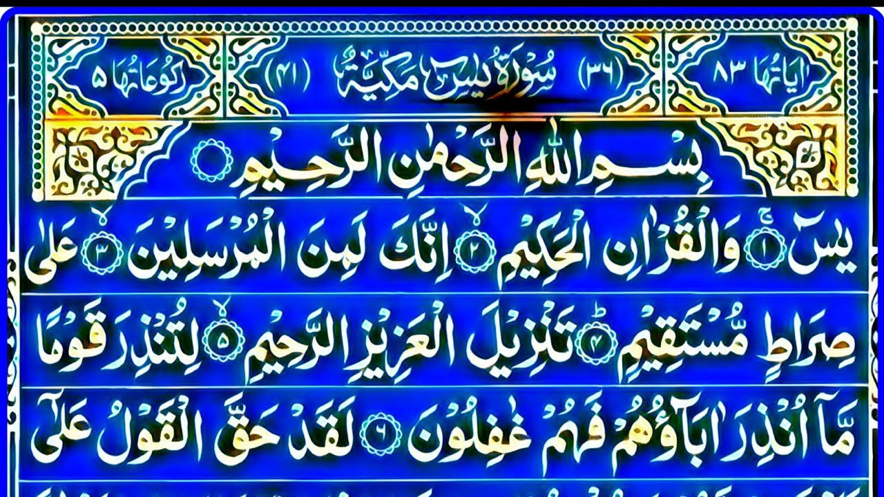 Surah Yasin | Yaseen |Ep 00441 | سورۃ یٰس | Surah Rahman | سورۃ الرحمٰن | Beautiful Quran Recitation