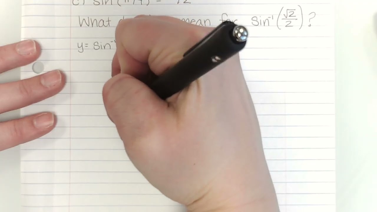 FST: 12.9 Day 1: Inverse Trig Functions