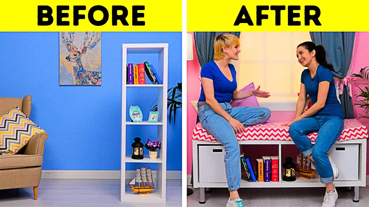 35 STUNNING HOME DECOR IDEAS || HOW TO UPGRADE YOUR OLD FURNITURE