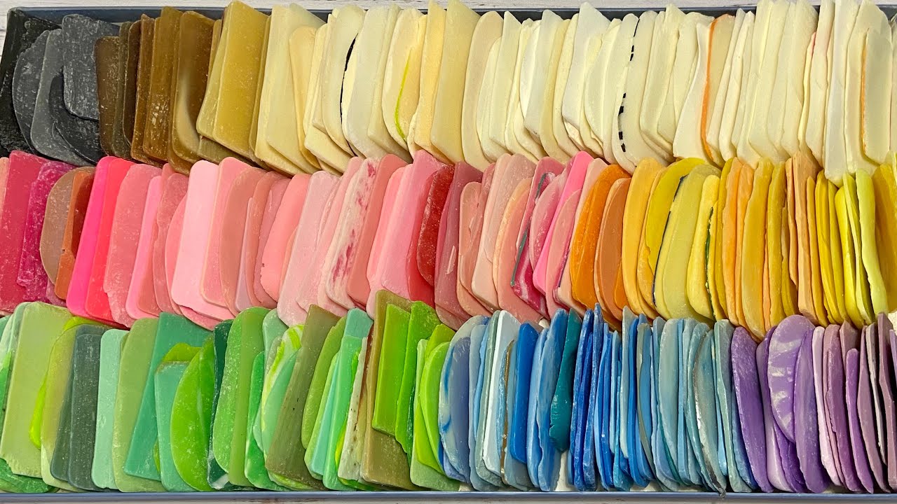 ASMR Soap/ breaking soap plates/ мыльные пластинки