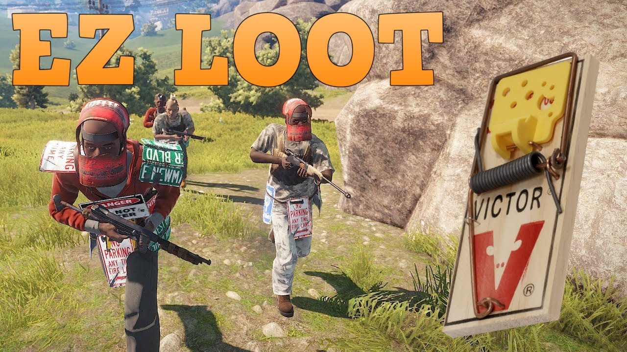 BAZA PUŁAPKA W RUST = Ez Loot [Rust PL]