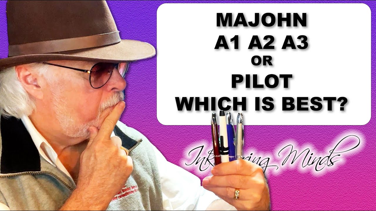 Сравнение Majohn A3 с A1 A2 и Pilot Vanishing Point — какой лучше?