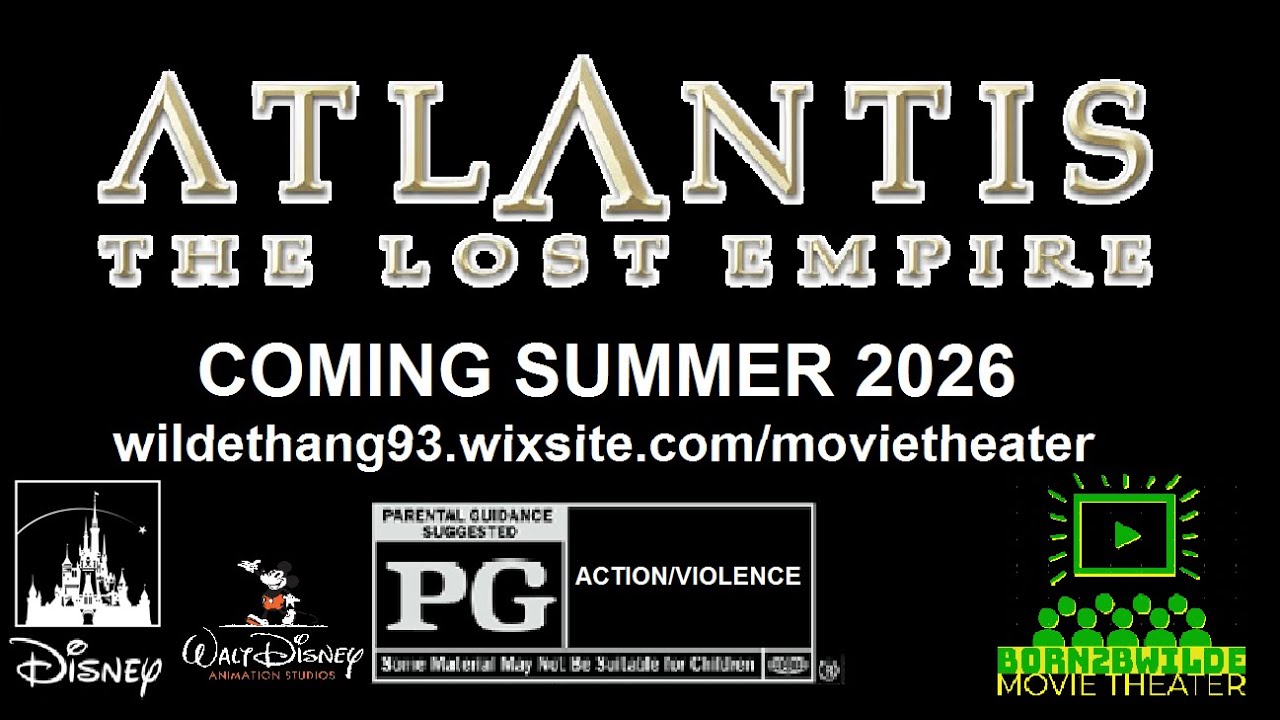 Atlantis The Lost Empire (2001) Super Bowl Fan Trailer in HD