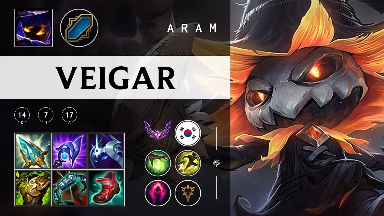 Veigar ARAM - KR Master Patch 26.04