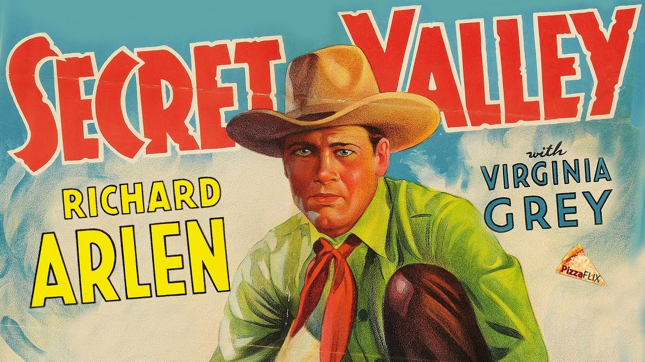 Secret Valley (1937) RICHARD ARLEN 🍕 VIRGINIA GREY