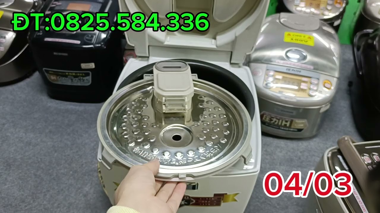 Báo giá nồi cơm nhật 04/03 . Liên hệ mua hàng 0825.584.336