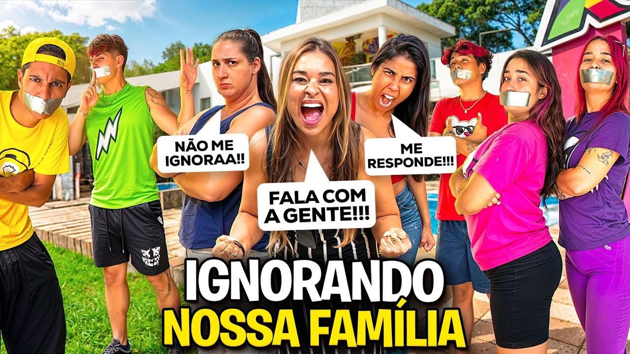 IGNORAMOS NOSSAS MÃES POR 24 HORAS *Elas ficaram bravas ?