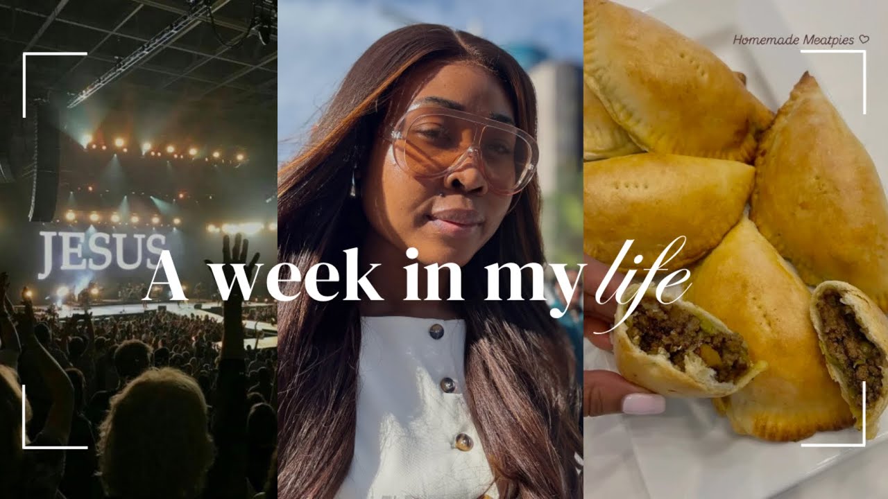 London Diaries 🇬🇧 | Cozy Solo Living | Worship Concert + Homemade Meatpie + 15mins Makeup Routine