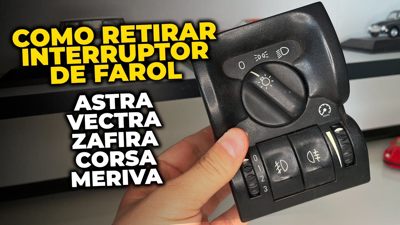 Dica Chevrolet - COMO RETIRAR O INTERRUPTOR DE FAROL