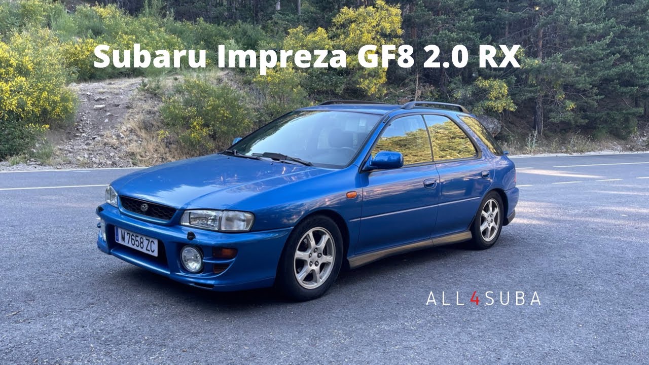 Представляю свою последнюю субару: Impreza 2.0 RX GF8