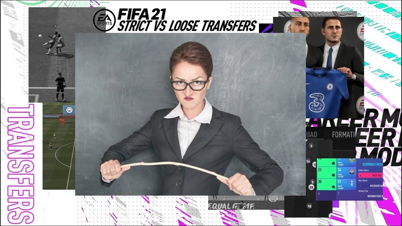 *Experiment* STRICT VS LOOSE TRANSFERS - FIFA 21 CAREER MODE