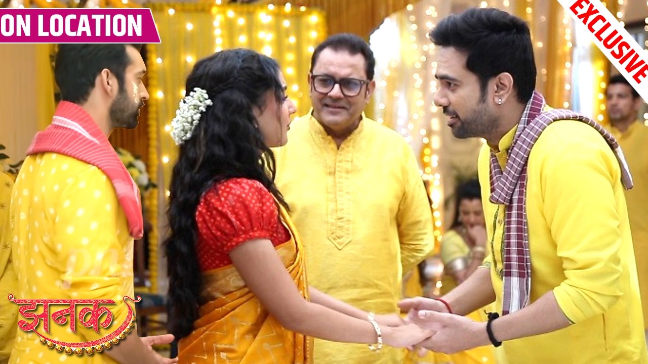 Jhanak | Jhanak Ke Haldi Mein Pahuche Gaonwale, Rishi Ke Maa Ne Kiya Tamasha | On Location