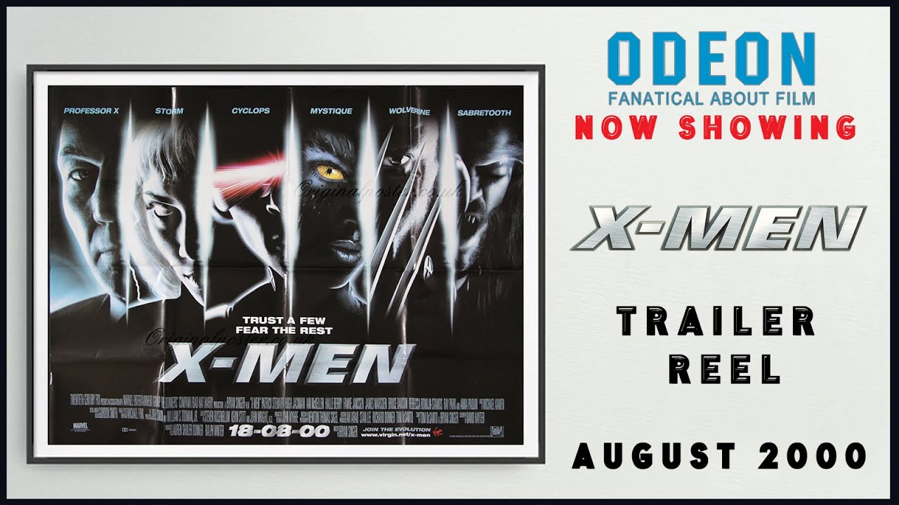 X-MEN (August 2000 Cinema Reel Trailer Reel) -- Home Cinema