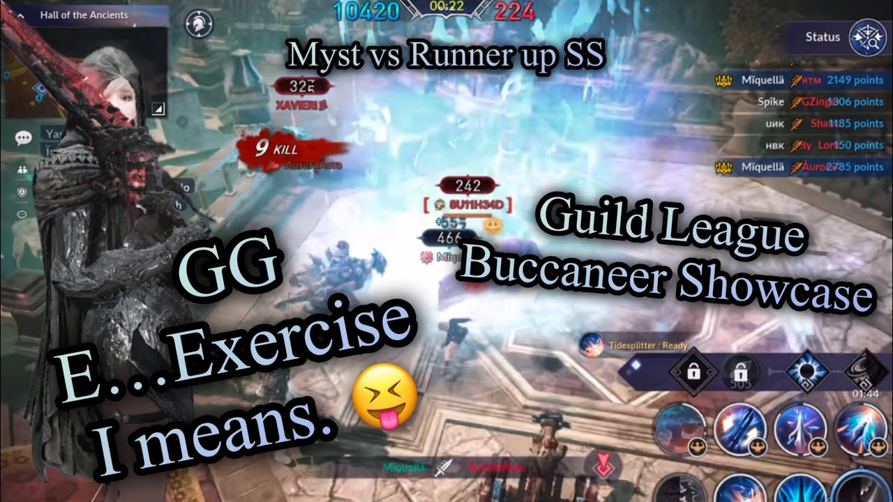 Guild League | Bucca Showcase | Myst vs Runner up Ranss | Preliminaries Match 11/16