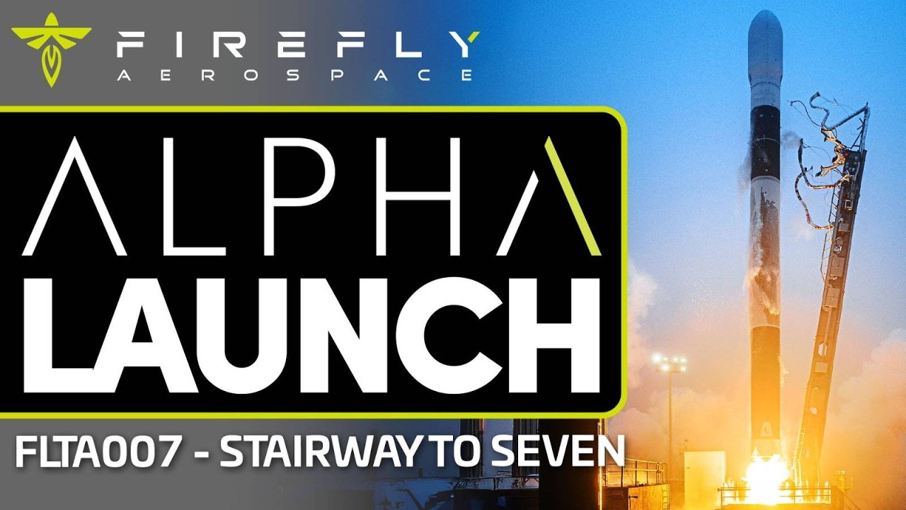 Firefly Aerospace Launches Alpha Flight 7 