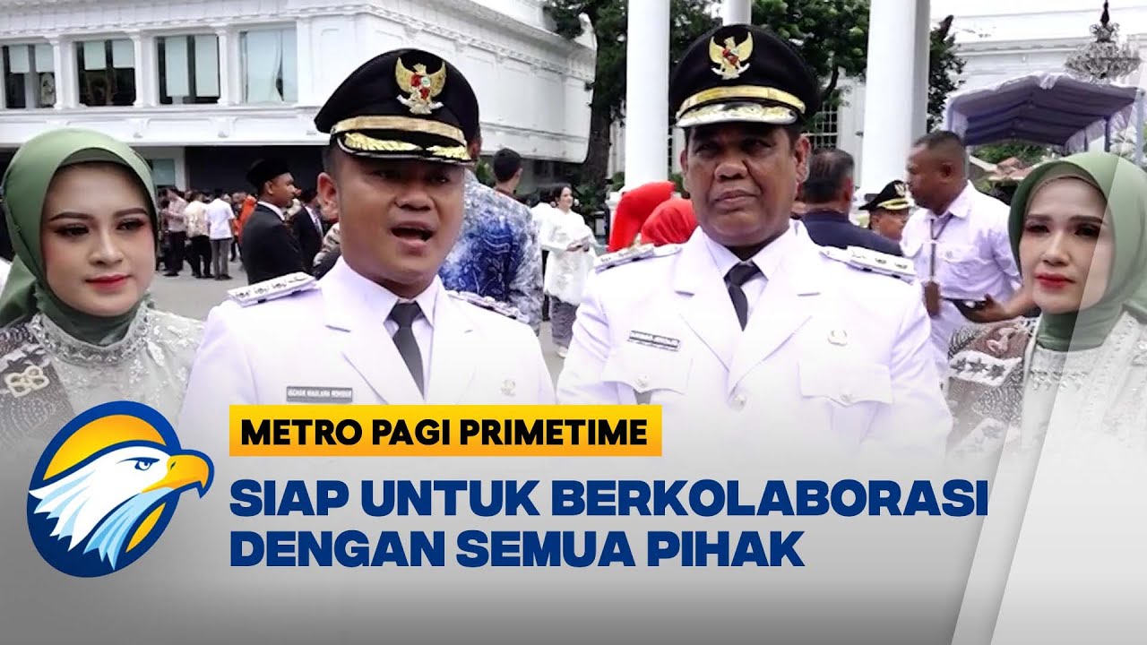 Pelantikan Bupati & Wakil Bupati Tegal - [Metro Pagi Primetime]