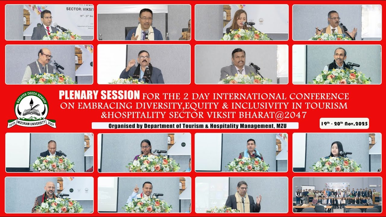 Plenary Sessions / International Conference Department of Tourism  & Hospitality Management