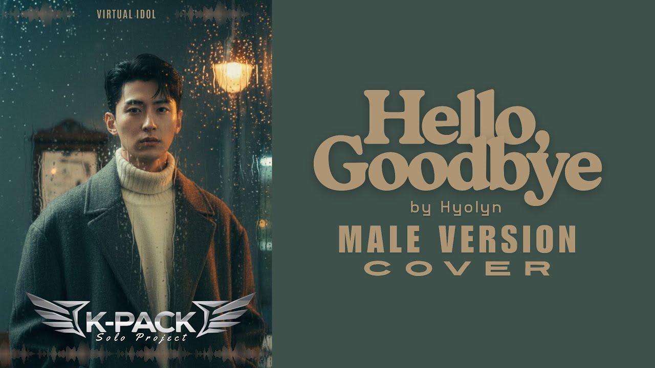 HYOLYN - HELLO GOODBYE | OST MY LOVE FROM THE STAR | MALE VERSION COVER | K-PACK | Virtual Boygroup