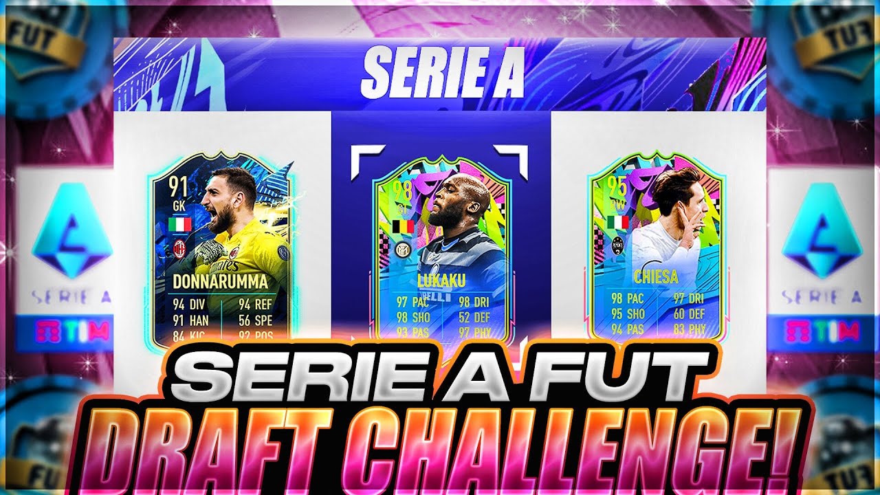 SERIE A FUT DRAFT CHALLENGE! INSANE FIFA 21 FUT DRAFT CHALLENGE! DRAFT CHALLENGES EPISODE #3