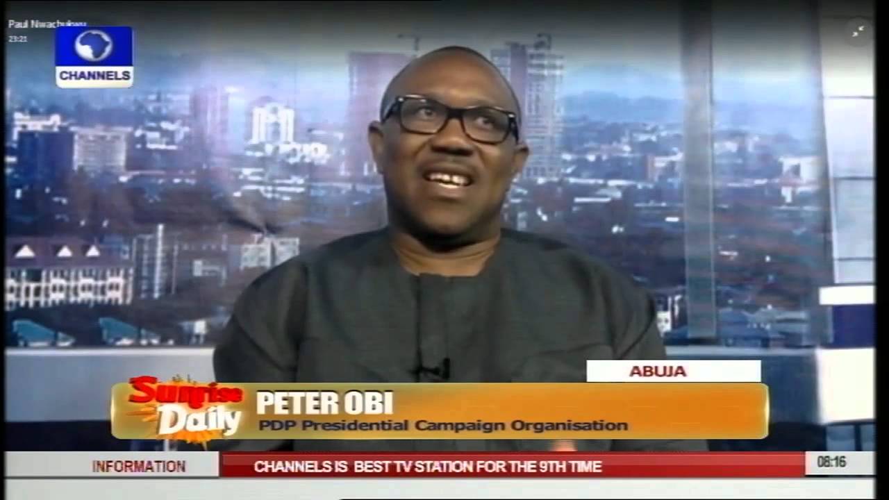 Jega's Tenure: Nigerians Should Listen To Jonathan Only - Peter Obi Pt.1