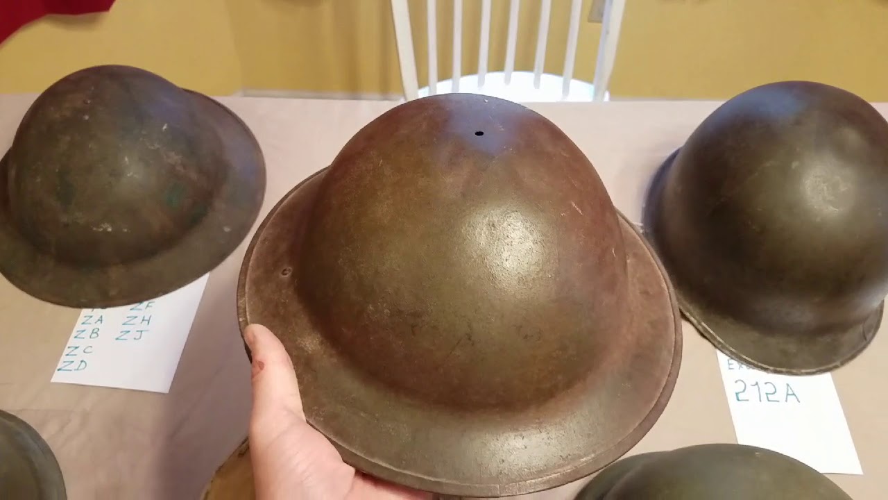 Как определить клеймо на шлеме: WW1–WW2