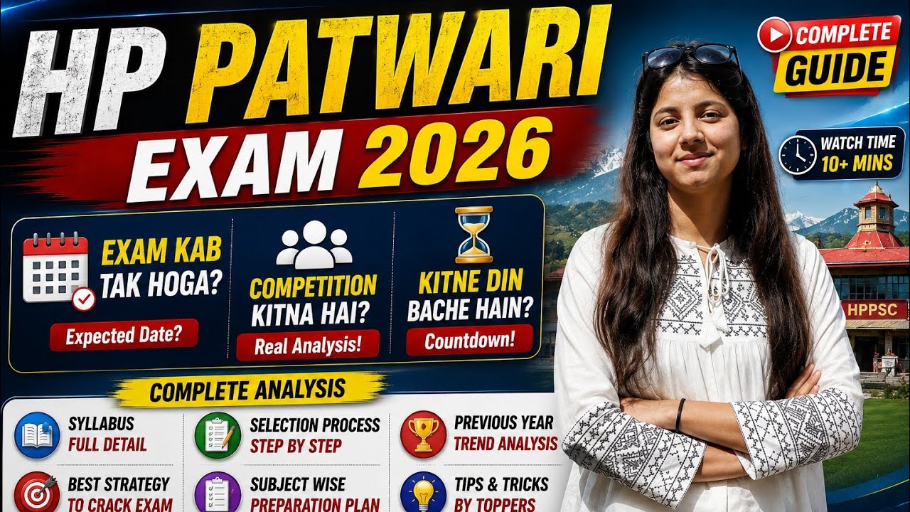 HP Patwari Exam Kab Hoga? 😱 Latest Update 2026