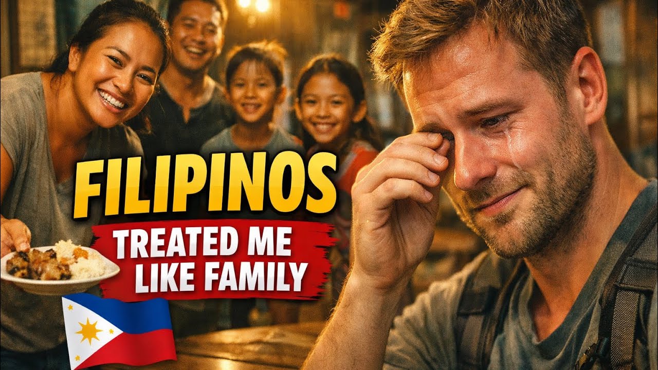 German Traveler Could Not Hold Tears After Experiencing How Filipinos Treat Strangers Like Family