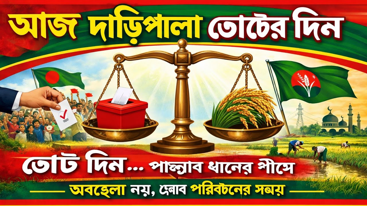 দাঁড়িপাল্লা মার্কা নতুন গান | Islamic Election Song 2026 | Daripalla Islamic Song |  নির্বাচনী গান