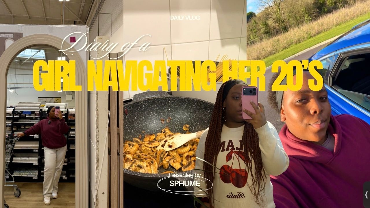 Daily vlog | Navigating life in my 20's | Cleaning, Shopping, Cooking etc....