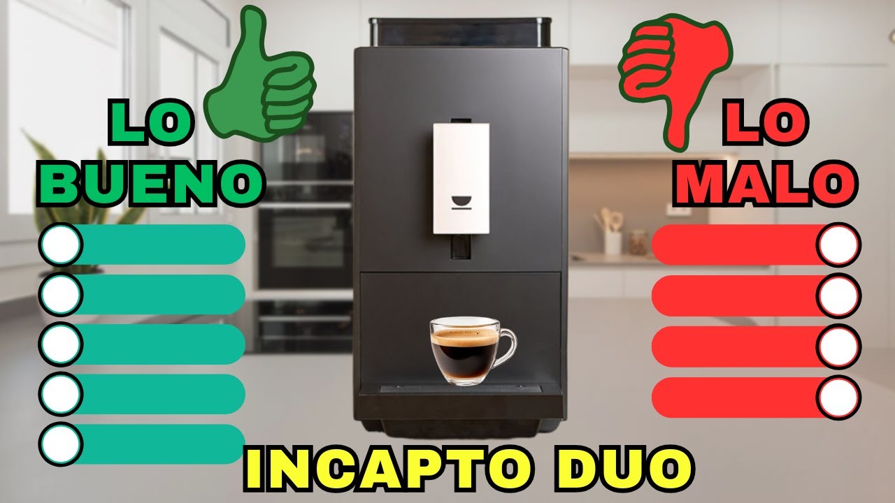 ✅ PROS y CONTRAS ❌ Cafetera Incapto DUO | Opinión
