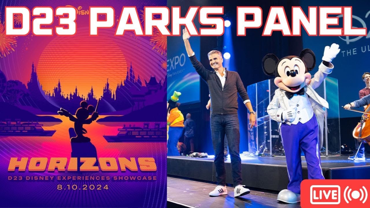 D23 LIVE Disney Horizons Experiences Showcase Honda Center - Disneyland Park Saturday