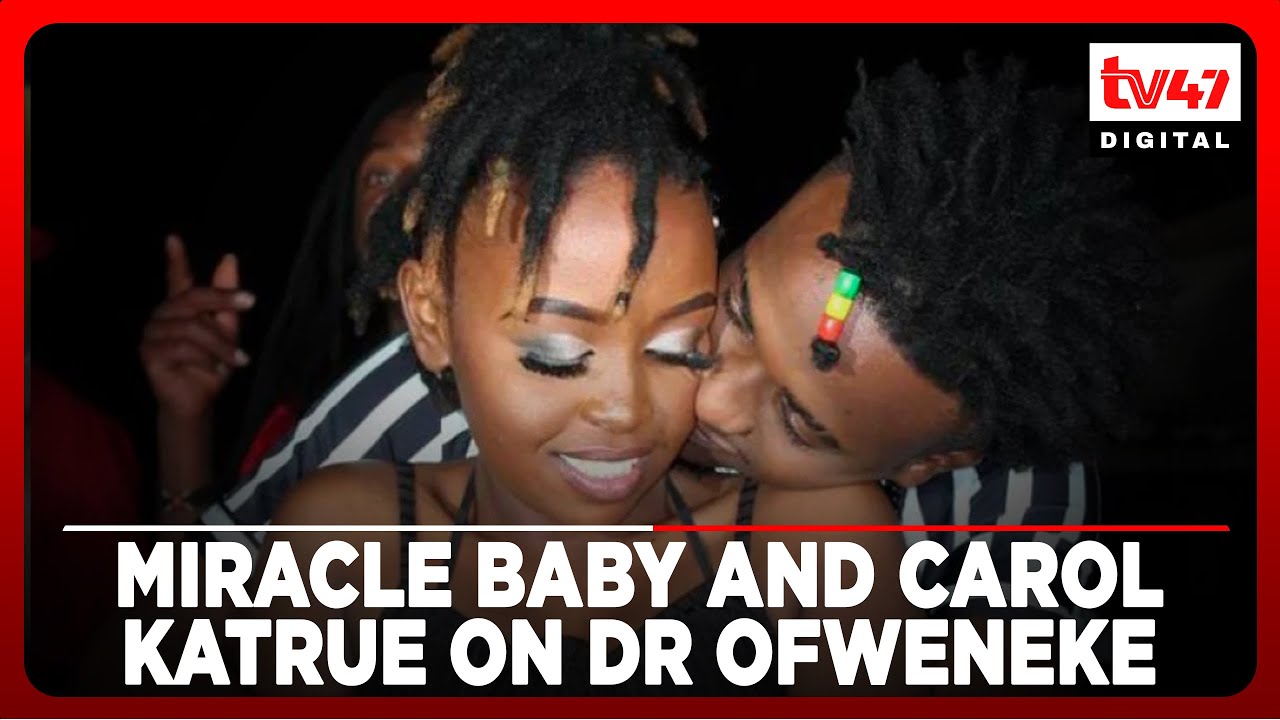 Dr Ofweneke live with Gengetone artist Miracle baby and girlfriend Carol Katrue