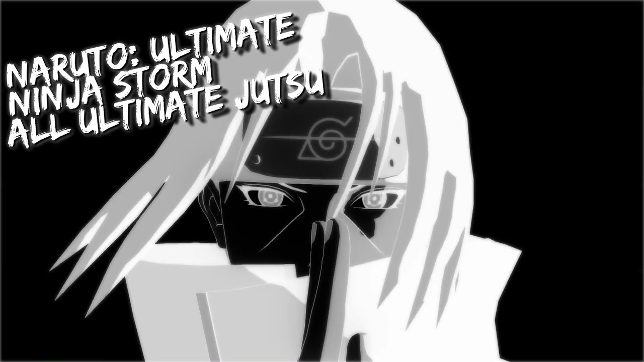 Naruto: Ultimate Ninja Storm | Todas las técnicas definitivas | All Ultimate Jutsu