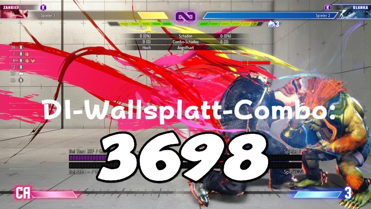 SF6: Zangief Drive-Impact (DI) Wallsplatt-Combos !!!