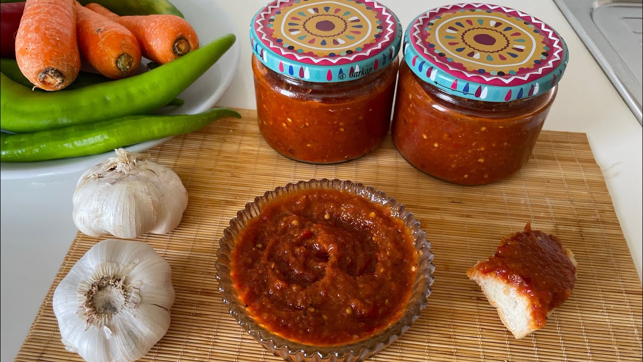 ANNEMİN AJVAR SOS TARİFİ  (Balkan sosu)