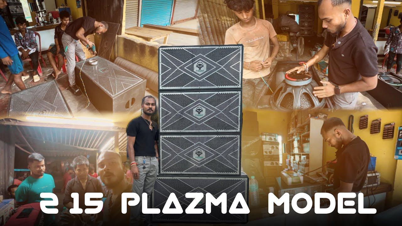 2/15 Plazma Model Selling || 3100 Watt Bass & 4800 Watt Top || Amplifier 30+ || By Pijush Sarkar 