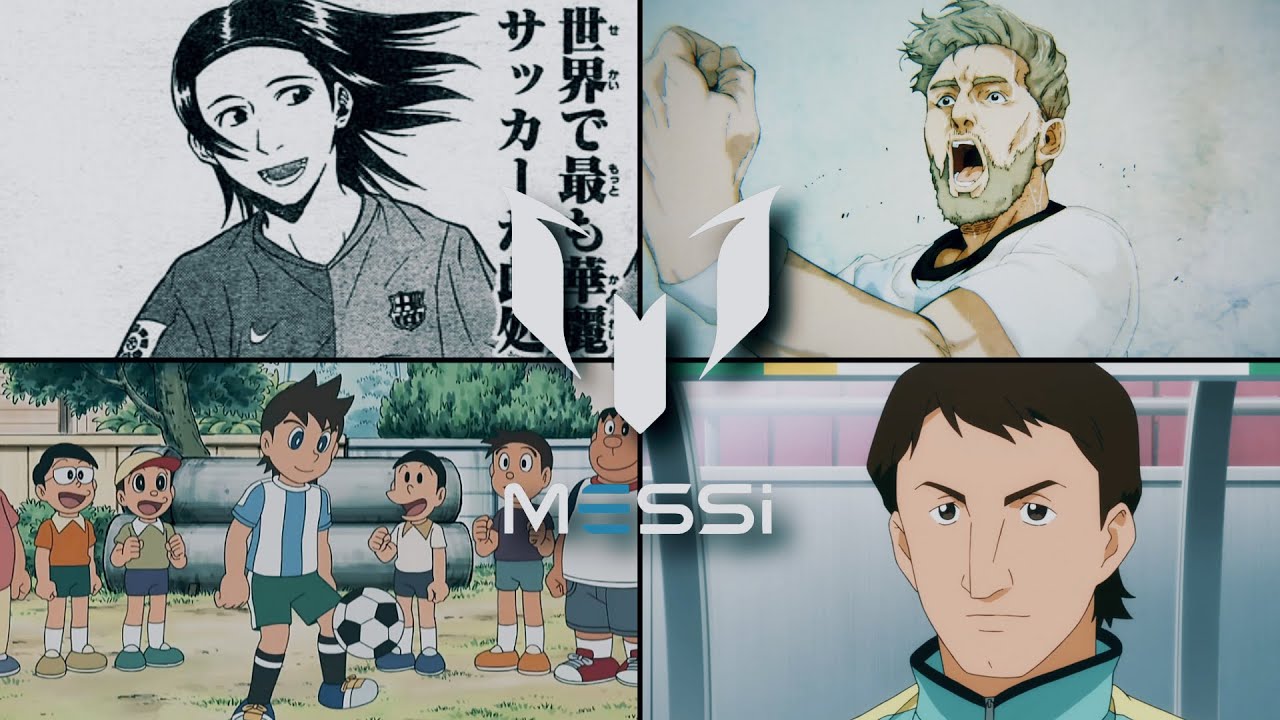 ⚽10 Referencias a MESSI en el Anime