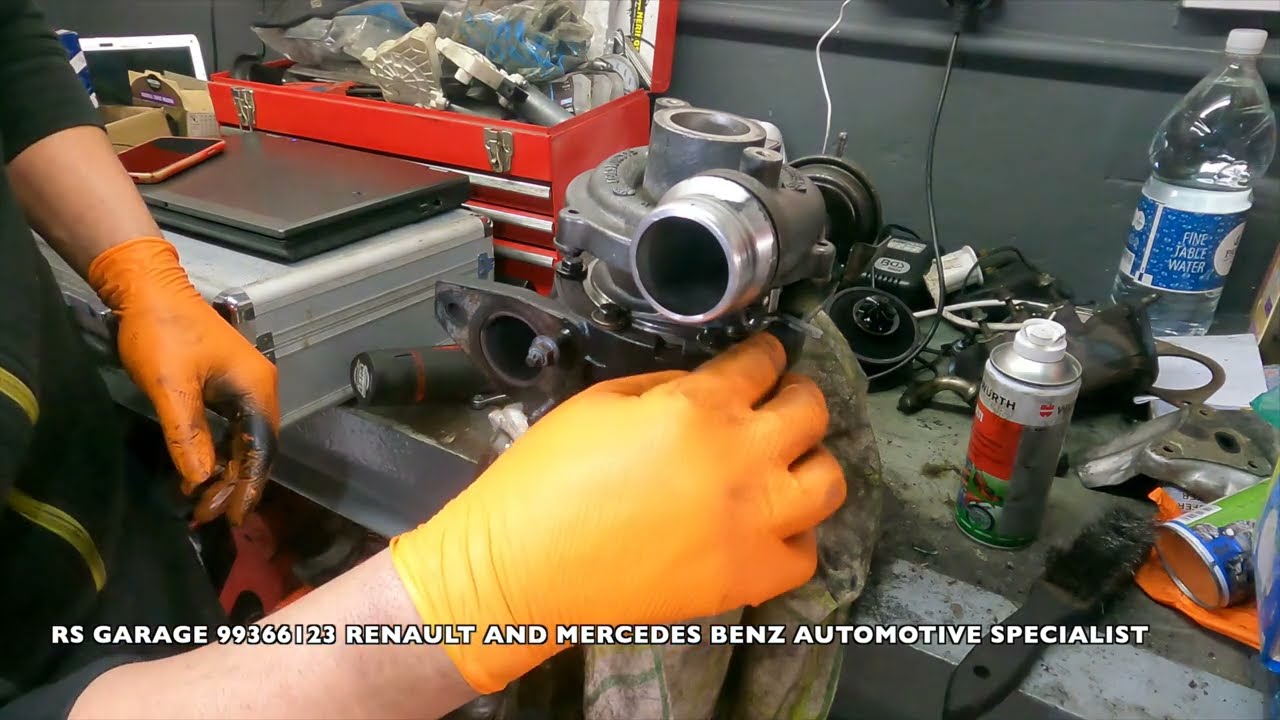 RENAULT MEGANE 1.5 DCI TURBOCHARGER CHRA REPLACE