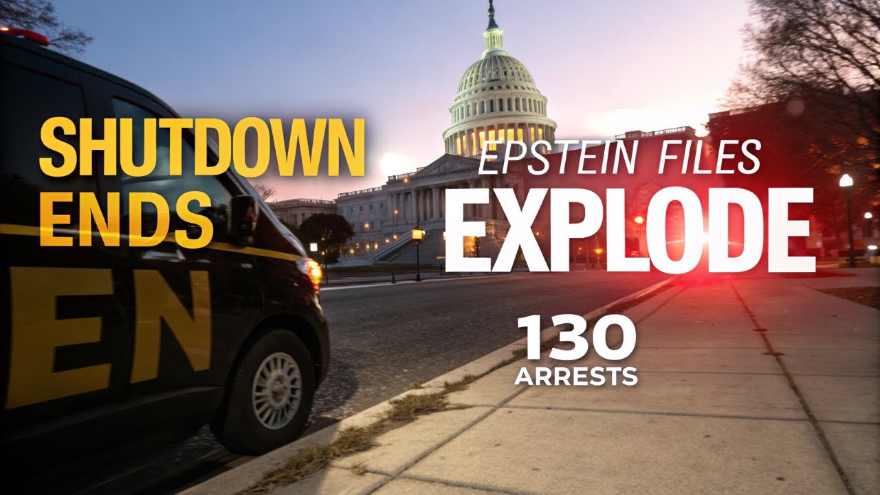 U.S. News Update: Shutdown Ends, Epstein Files & Border Raids