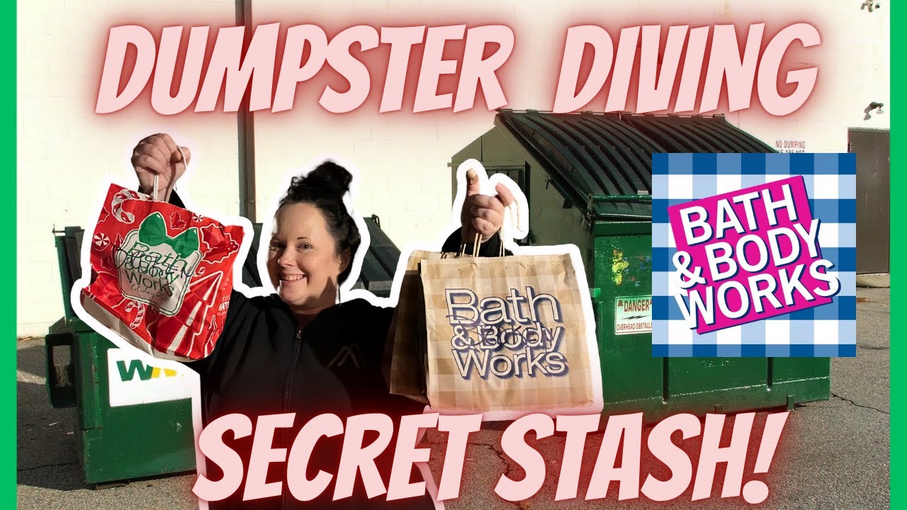 We Found a Secret Stash in Bath & Body Works' Dumpster! Finders Keepers?! 🕵️‍♂️🛍️