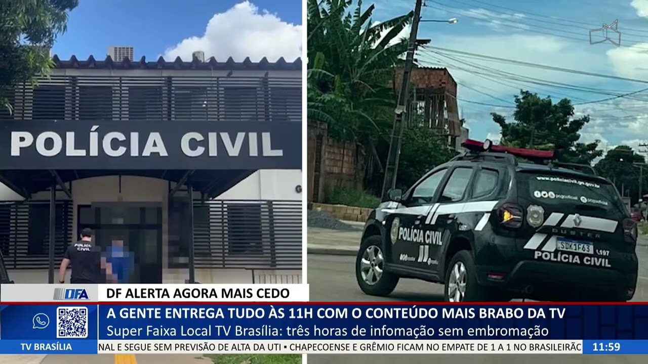 DF ALERTA - Assassinos tentam matar jovem de 18 anos em emboscada brutal