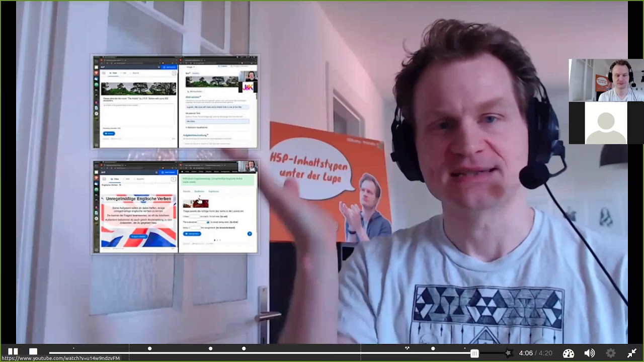 Interaktive Videos mit H5P | ein  #OERcamp-Webtalk mit Oliver Tacke