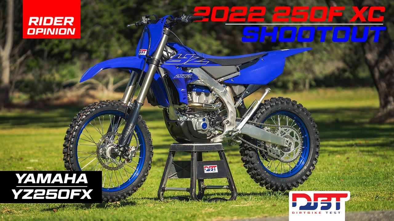 Внедорожные испытания 250F 2022 года | Yamaha YZ250FX